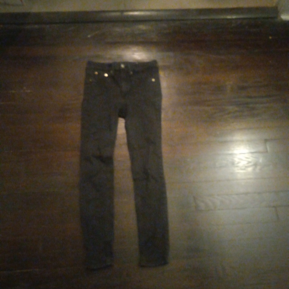 Rag&Bone New York High Ankle Rise Skinny Womans Black Jeans Size 27 Outdoor